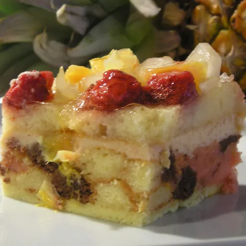 Punč kocke s voćem