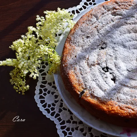 ღ Bazgolina torta  s cvijetovima bazge
