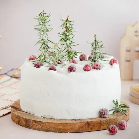 Božićna torta s brusnicama