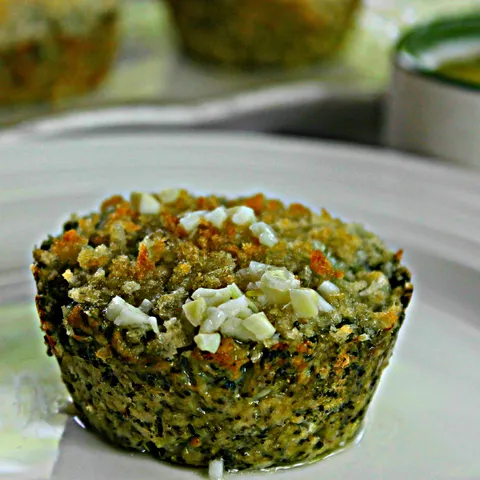 Broccoli and bean muffins...
