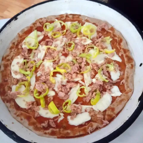 Zdrava pizza sa mozzarelom