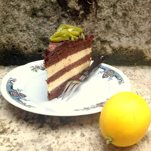 Čokoladna torta s limetom