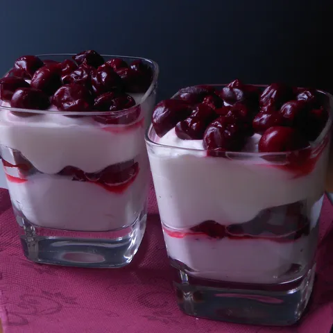Lchf čaša desert