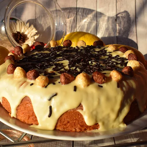 ღ Mala torta s toplom vodom