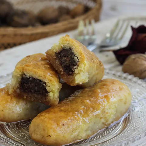 Hurmašice punjene čokoladom i orasima