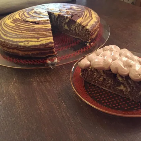 Zebra cake