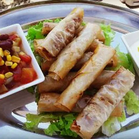 Spring rolls de pollo