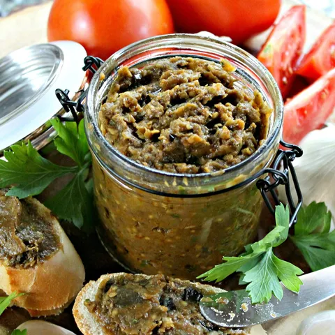 Eggplant jam...