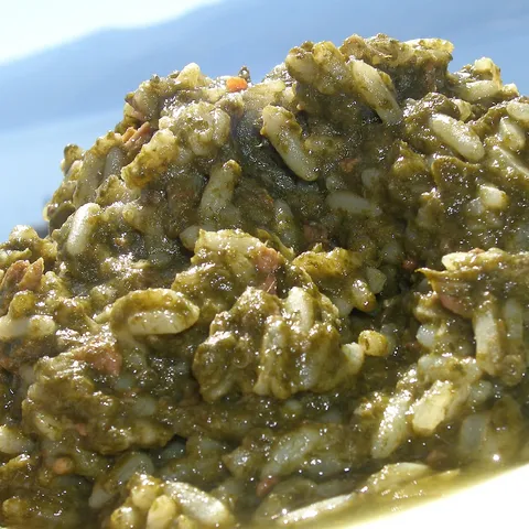 Zeleni tuna rizoto