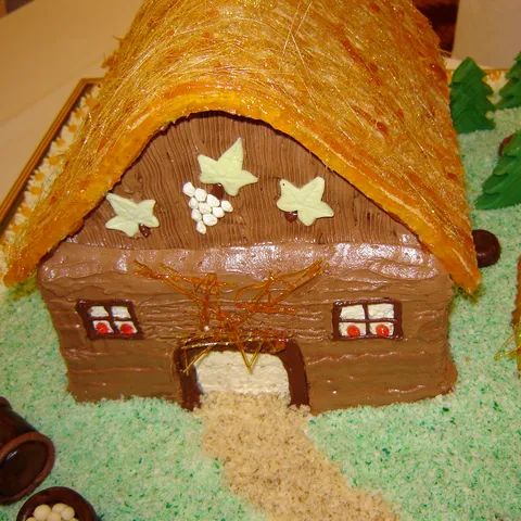Torta kućica sa natjecanja Zlatni kuhar
