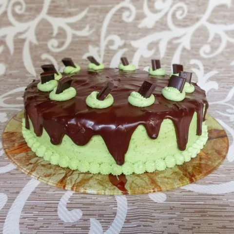 Choco-mint cake