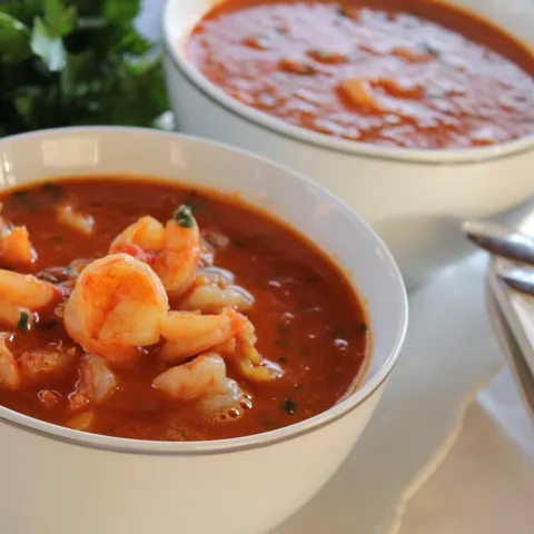 Shrimp Fra Diavolo...