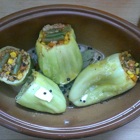 Paprike punjene bulgurom
