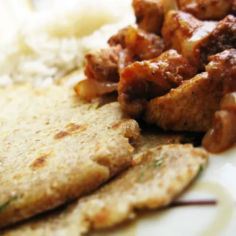 Balchao piletina i Roti indijski kruh by mmmary