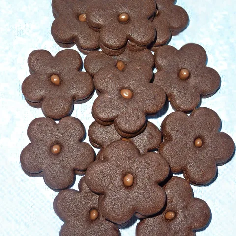 Nougat sterne (zvjezdice punjene nugatom)
