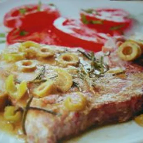 Kotleti u umaku od zelenih maslina
