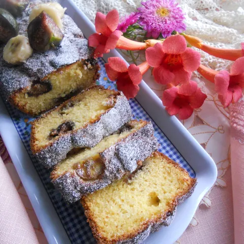 Sočne šnite sa smokvama i bananom