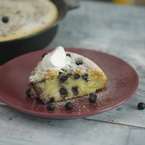 Clafoutis s džemom aronije