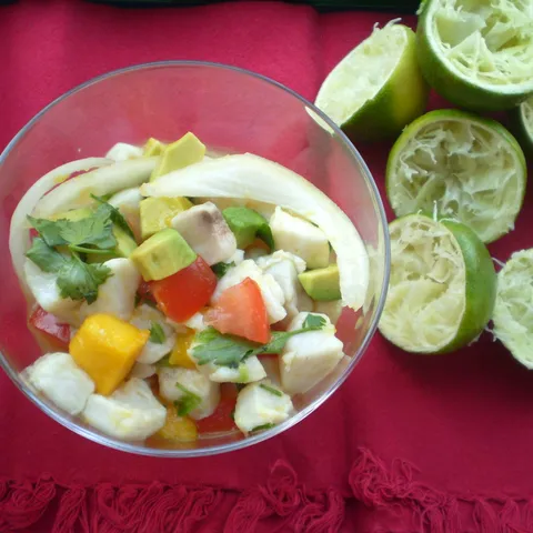 Ceviche od ribe s mangom