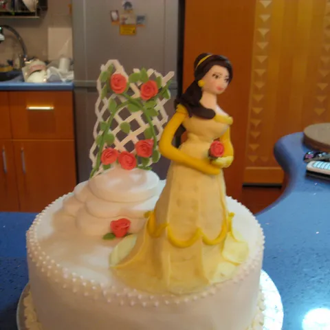 Ukrasi za torte, Belle, beauty and the beast