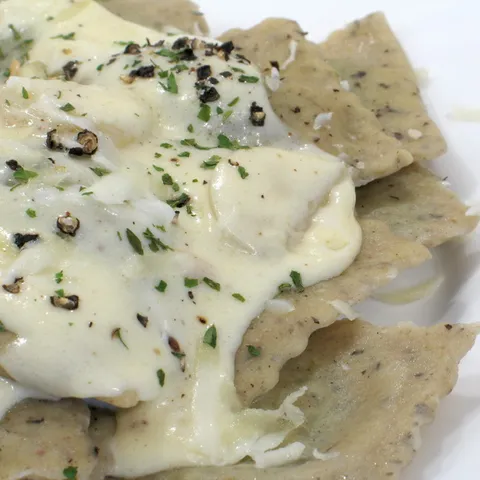 Ravioli sa blitvom u krem sosu
