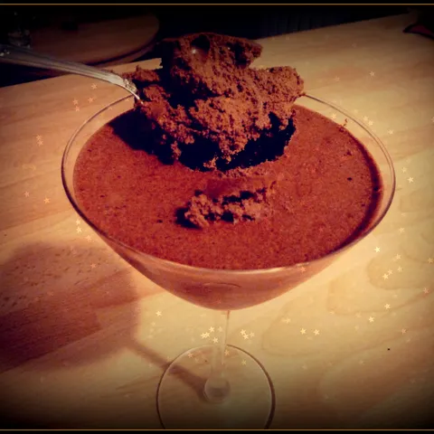 Mousse au chocolat caramel beurre salé