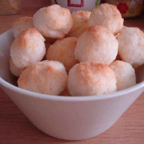 Kokos makroni ili rochers à la noix de coco