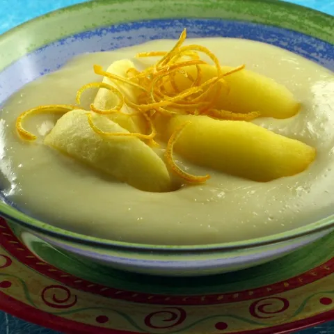 Kuhane jabuke s pudingom