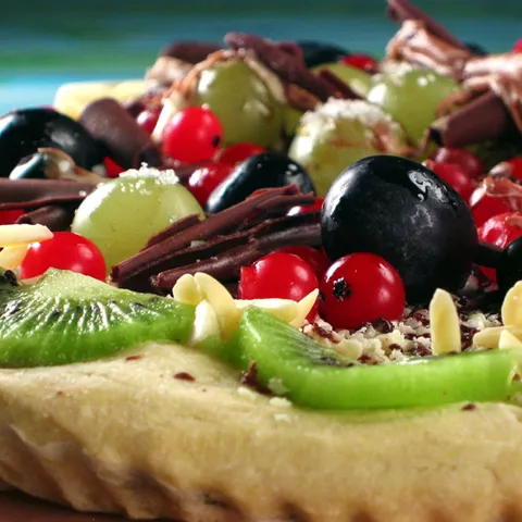 Slatka voćna pizza