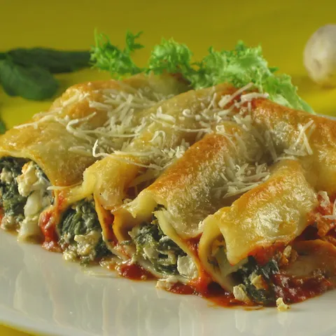 Cannelloni punjeni špinatom i sirom
