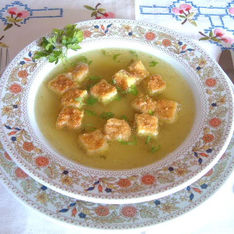 Kockice od krupice za juhu