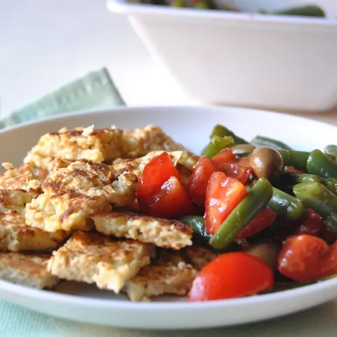 Salata od mahuna i zobene kockice