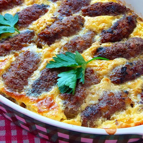 Boubaria/grčke mesne kobasice u tijestu
