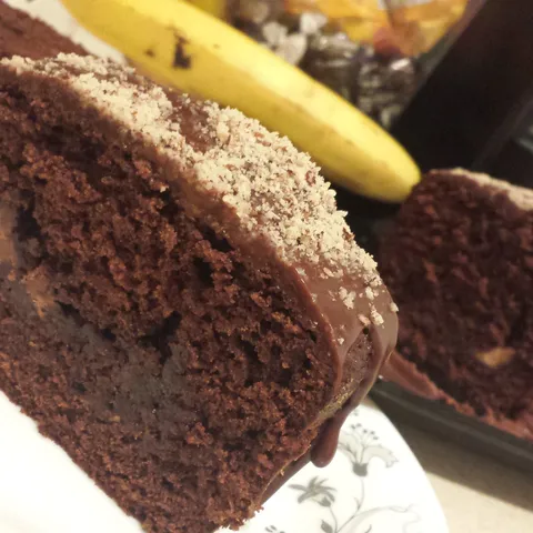 Cokoladni banana hleb(Triple chocolate banana bread)