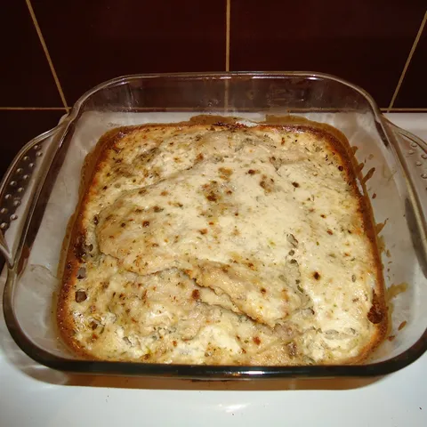 Pileće belo meso sa slatkom pavlakom