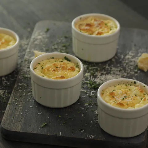 Mini soufflé od šunke