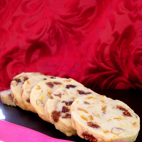 Fruit shortbread cookies