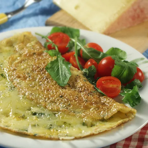 Omlet sa sirom