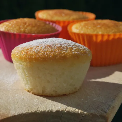 Nežni kokos muffini