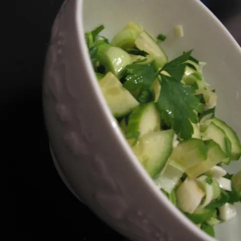 Salata od praziluka i krastavaca