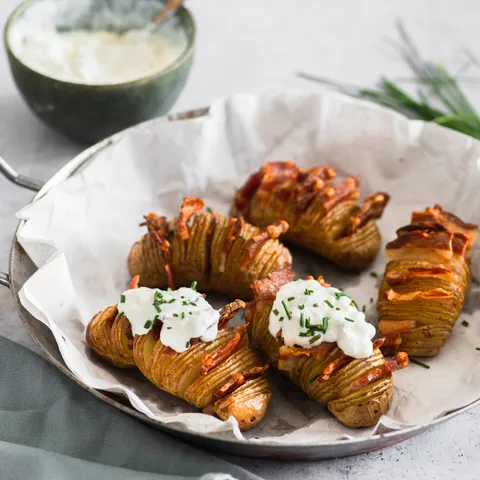 Hasselback krumpir s pancetom