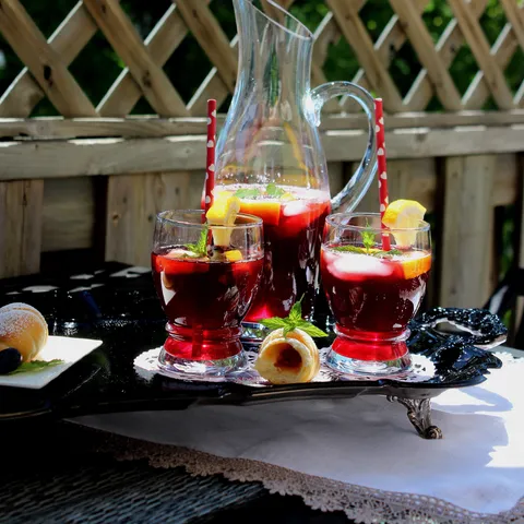 Agua de Jamaica ( Ledeni čaj od hibiskusa )
