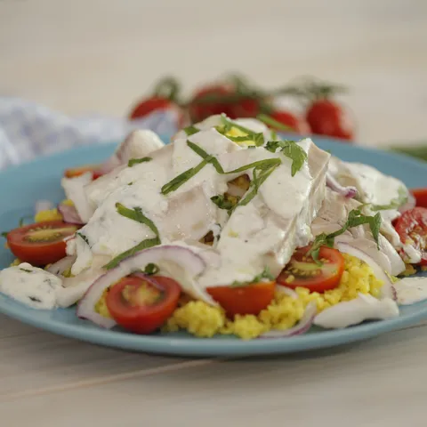 Popularna tabbouleh salata s brancinom