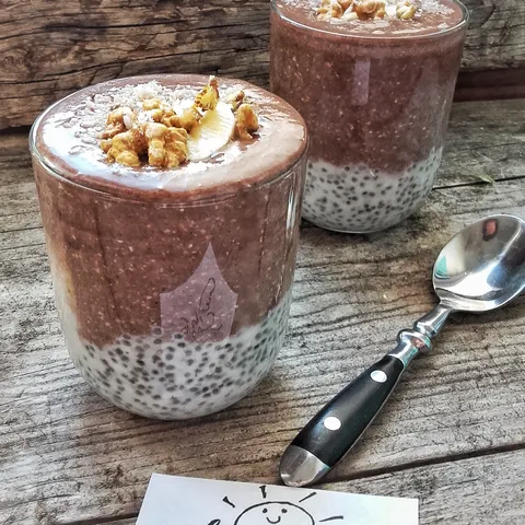 2u1: Chia pudding & smoothie