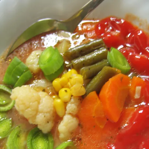 Minestrone supa