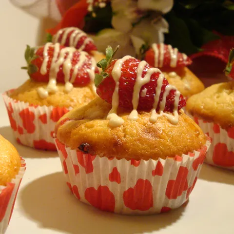 Jagode i čokolada muffin