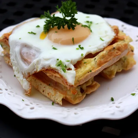Latke waffles
