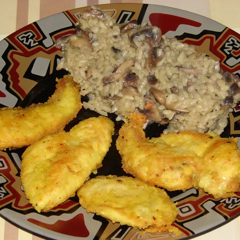 Curry piletina i rižoto s gljivama by Patty-C