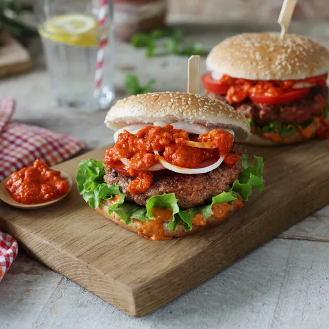 Klassischer Burger