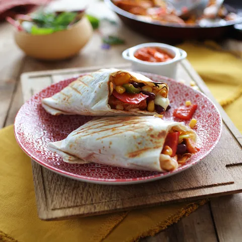 Plněná tortilla